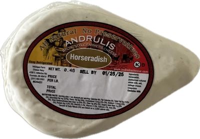 Andrulis Farmers Cheese Horseradish