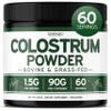 Colostrum Supplement Powder 90g (60 Servings of 1.5g Pure Bovine Colostrum Std. to Contain 20% IgG Immunoglobulins) Grass Fed Powder - No Fillers, Third Party Tested, Unflavored & Non-GMO view 1