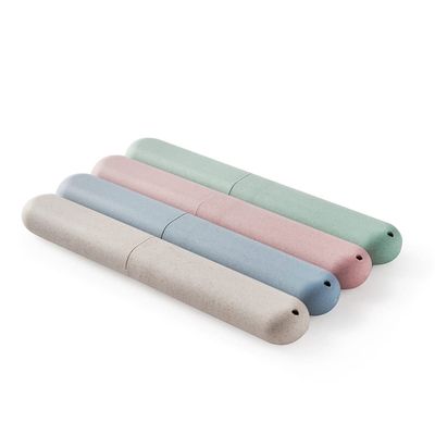 CAJDEOPYE Travel Toothbrush Case Toothbrush Head Cover, Replacement Plastic Toothbrushes Holder Portable Toothbrush Chopsticks Storage Cover for Camping Business Trip Holiday, 4pcs, Dry Bag/2362