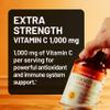 NatureWise Vitamin C 1000mg Capsules - Extra Strength Vegan Vitamin C for Daily Antioxidant & Immune Support - Non-GMO, USA Manufactured - 360 Capsules[360-Day Supply] view 2
