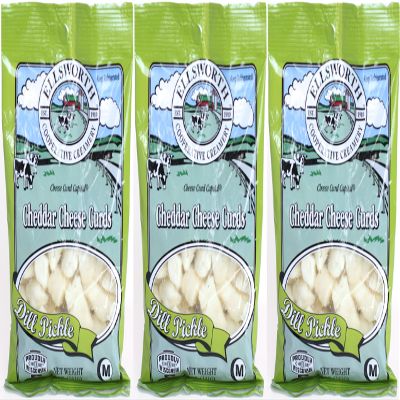 Wisconsin Cheese Curds, Deli Direct, Ellsworth Cheese Curd (3pk, Dill)