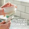 Scotch-Brite Greener Clean Dishwand Refills 673GC-2-7, 2 Each/Pack, 7 Packs/case, 7 Packs per case view 3