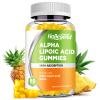 Alpha Lipoic Acid Gummies 1000Mg with Biotin, High Absorption Chewable ALA Supplement for Antioxidant, Brain Health and Nerve Support, Pineapple Flavor, Sugar Free, 60 Chews view 1