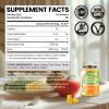 Alpha Lipoic Acid Gummies 1000Mg with Biotin, High Absorption Chewable ALA Supplement for Antioxidant, Brain Health and Nerve Support, Pineapple Flavor, Sugar Free, 60 Chews view 2