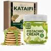 Kataifi Shredded Fillo Dough & Pistachio Butter Spread Bundle for Dubai Chocolate, Authentic Turkish Dried Chopped Kataifi Pastry (1.1 lbs) and Sweet Pistachio Nut Cream (8 Oz), Ideal for Kunafa, Baklava, and Gourmet Desserts view 1