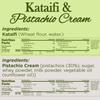 Kataifi Shredded Fillo Dough & Pistachio Butter Spread Bundle for Dubai Chocolate, Authentic Turkish Dried Chopped Kataifi Pastry (1.1 lbs) and Sweet Pistachio Nut Cream (8 Oz), Ideal for Kunafa, Baklava, and Gourmet Desserts view 2
