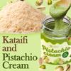 Kataifi Shredded Fillo Dough & Pistachio Butter Spread Bundle for Dubai Chocolate, Authentic Turkish Dried Chopped Kataifi Pastry (1.1 lbs) and Sweet Pistachio Nut Cream (8 Oz), Ideal for Kunafa, Baklava, and Gourmet Desserts view 4