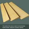 BERWDUXA Solid Wood Threshold Ramps 2/5''- 4/5'' Doorway Transition Strip, Lightweight Portable Curb Ramps, Non-Slip Wheelchair Ramp, for Indoor Bathroom Steps(50x5x1cm) view 2