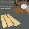 BERWDUXA Solid Wood Threshold Ramps 2/5''- 4/5'' Doorway Transition Strip, Lightweight Portable Curb Ramps, Non-Slip Wheelchair Ramp, for Indoor Bathroom Steps(50x5x1cm) view 3