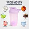 D.Y.A 16oz Shaker BottleLeak Proof Sports Shaker Cups for Protein ShakesShaker Bottle for Pre Workout and Travel To GoBPA Free & Easy Clean Protein Shaker Bottle,Purple view 3