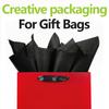 125 Sheets 20"X14" Black Tissue Paper Bulk for Gift Bags Wrapping Paper,Christmas Weddings Birthday Showers Arts Craft Party Favor Decoration view 4