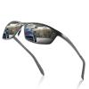 willochra Aluminum magnesium Polarized Full lens Reading Sunglasses for Men Women Sports Presbyopia Reader F27 (black, 2, x) view 1