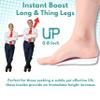 0.8 Inch Height Increase Shoe Inserts - Invisible Lift for All-Day Comfort - Perfect for Men and Women (White, 1-Pair) view 2