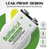 Batteriol 9V Lithium Batteries, 1200mAh Lithium 9 Volt Batteries, 10 Year Shelf Life, Long-Lasting Power for Smoke Detector, Microphone and Walkie Talkie, Non-Rechargeable 4 Pack view 4