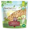 Food to Live Organic Split Yellow Peas, 2 Pounds  Dry Non-GMO Pulses. Legumes in Bulk. Good Source of Protein and Fiber. Easy to Cook. Kosher view 1