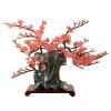 YXIANG56Q Fake Plants Artificial Bonsai Creative Jade Bonsai Winter Plum Flower Pot Decoration Bonsai for Home Office Shop Wine Cabinet Decoration Bonsai Tree view 1