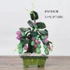 YXIANG56Q Fake Plants Tabletop Bonsai Tree Craftsman Jade Grape Bonsai Creative High-end Ornaments Jade Carving Bonsai for Home Office Table Decor Bonsai Tree, yuqing2022 view 2