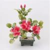 YXIANG56Q Fake Plants Artificial Bonsai Flowers Artificial Flowers Jade Potted Plant Peony Flower Decoration for Home Decor Jade Carving Bonsai Bonsai Tree(A), yuqing2022 view 4