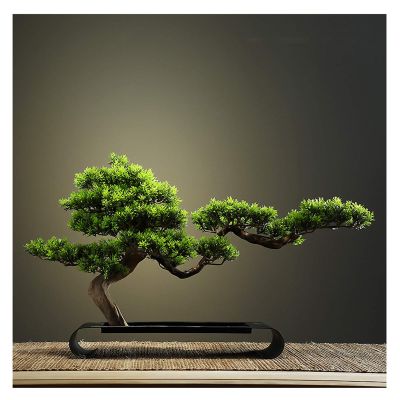 YXIANG56Q Fake Plants Creative Office Ornaments New Weathered Wood Welcoming Guest Room Study Hall Corridor Ornament Bonsai Gift Crafts Bonsai Tree(A)