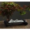 YXIANG56Q Fake Plants Creative Office Ornaments New Weathered Wood Welcoming Guest Room Study Hall Corridor Ornament Bonsai Gift Crafts Bonsai Tree(A) view 3