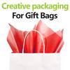 Bobobag 125 Sheets 20"X14" Red Tissue Paper Bulk for Gift Bags Wrapping Paper,Christmas Weddings Birthday Showers Arts Craft Party Favor Decoration view 3