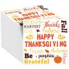 100pcs Happy Thanksgiving Fall Paper Napkins 3 Ply Autumn Disposable Paper Pack Fall Harvest Paper Luncheon Dinner Hand Napkins Fall Leaves Pumpkin Beverage Disposable Napkins for Thanksgiving Party view 1