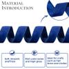 VATIN Blue Velvet Wired Ribbon 1" Metallic Blue Velvet Christmas Ribbon for Floral Arrangements Wrapping Gifts Stylish Decor Creation -Continuous 5 Yards view 2