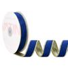 VATIN Royal Blue Velvet Wired Ribbon 1" Metallic Royal Blue Velvet Christmas Ribbon for Floral Arrangements Wrapping Gifts Stylish Decor Creation -Continuous 10 Yards view 1