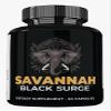 Zonata Savannah Black Surge Pills, Savannah Black Surge Supplement, 90 Capsules view 1