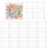 BENECREAT 20Pcs 4.01.94.0 Inches PVC Transparent Boxes, Clear Favor Boxes Gift Boxes for Wedding, Party, and Christmas Gift Packaging view 1