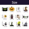12 PCS Halloween Cupcake Toppers Ghost Witch Tombstone Pumpkin Halloween Boos Cake Decorations Zombie Hand Cake Party Decorations Supplies for Kids Birthday Party Themed Party Favors Supplies view 3