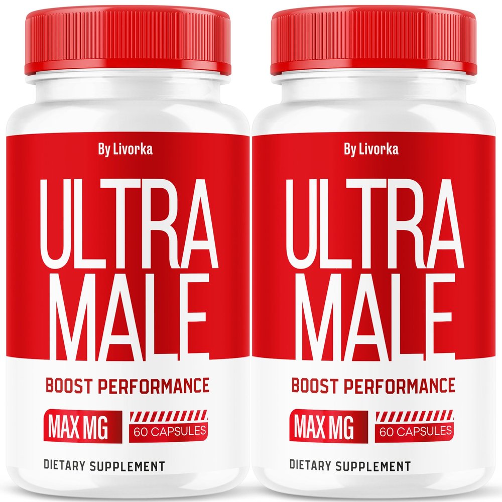 (2 Pack) UltraMale Pills, UltraMale Capsules Advanced Formula, 120 Capsules for 2 Months
