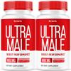 (2 Pack) UltraMale Pills, UltraMale Capsules Advanced Formula, 120 Capsules for 2 Months view 1