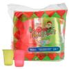 Zupla Christmas Plastic Cups Assorment, Red and Green Disposable Cups, Party Cups, Microwave-Safe, Suitable for Hot/Cold Drinks, 1 Pack of 24 Cups, 14Oz view 1