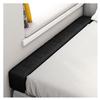 XMAYODS Bed Wall Gap Filler, Headboard Mattress Filler, Close The Gap, Washable Bed Bridge Bed Wedge for Single/Double/King Bed(Black,90x10x30cm) view 1