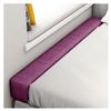 XMAYODS Bed Wall Gap Filler, Headboard Mattress Filler, Close The Gap, Washable Bed Bridge Bed Wedge for Single/Double/King Bed(Purple,160x5x15cm) view 1