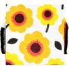 100 Pcs Floral Yellow Cocktail Napkins, Modern Retro Flower Beverage Paper Towels for Birthday Summer Party Table Decor Supplies view 1