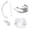NineLife Basics Dream-Wear Full Face Value Pack - Headgear, Elbow, Frame and Cushion (Large), Clear view 1