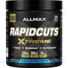 ALLMAX Nutrition Rapidcuts Xtreme Powder Blue Raspberry Riptide, 235g view 1