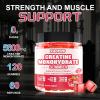 2 Pack Creatine Monohydrate Gummies for Men & Women 120 CT - 5000mg of Creatine Monohydrate per Serving - Sugar Free Chewable Creatine for Muscle Strength, Muscle Builder, Energy Boost view 3