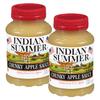 Indian Summer Premium Chunky Applesauce Made from US Apples and American Growers (Chunky Original, 23 Ounces Each, Pack of 2) view 1