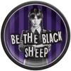 Amscan Black & Purple Wednesday Round Paper Plates (7") Pack of 8 - Vibrant Party Tableware for Birthdays, Celebrations & Events view 2
