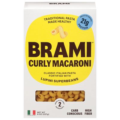 B.rami Lupini Semolina Macaroni 8 oz (Pack Of 6)