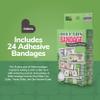 BioSwiss Bandages, Money Shaped Self Adhesive Bandage Set, Latex Free, Sterile Wound Care, 24 Count view 2