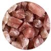 GAF TREASURES 5 LB Lot Strawberry Calcite Rough Natural Stones, Raw Calcite Crystals (Strawberry Calcite) view 1