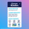 KinderMed Kids' Nighttime Cold & Cough Medicine, for Ages 6 Years+, No Dyes, No Artificial Flavors, No Artificial Sweeteners, Vegan, Non-GMO, Gluten Free, Organic Cherry Flavor (4 Fl Oz) view 3