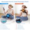 2 Ice Packs for Injuries Reusable, Cold and Hot Packs for Injuries, Joint Pain, Muscle Soreness, and Body Inflammation, Adjustable Ice Packs Wraps for Knees, Back, Shoulders, Arms, and Legs view 3