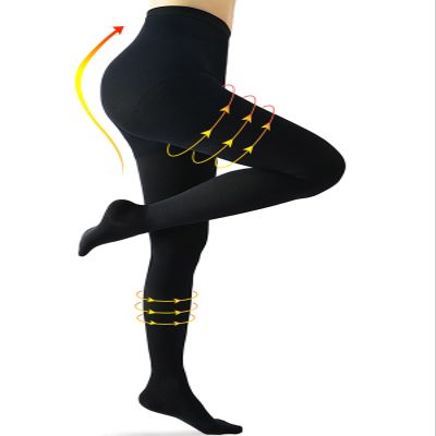 CASMON 15-20 mmHg Medical Compression Pantyhose for Women & Men, Closed Toe Compression Tights for Varicose Veins Edema