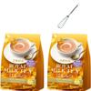 Nitto Royal Milk Tea Japanese Honey Flavor 16 Servings (8 Sticks x 2 Packs) And Stirring Rod view 1