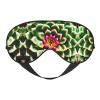Blooming Cactus Flower Double-Sided Sleep Eye Mask, Comfort Soft Blindfold with Adjustable Strap, Block Out Light view 1